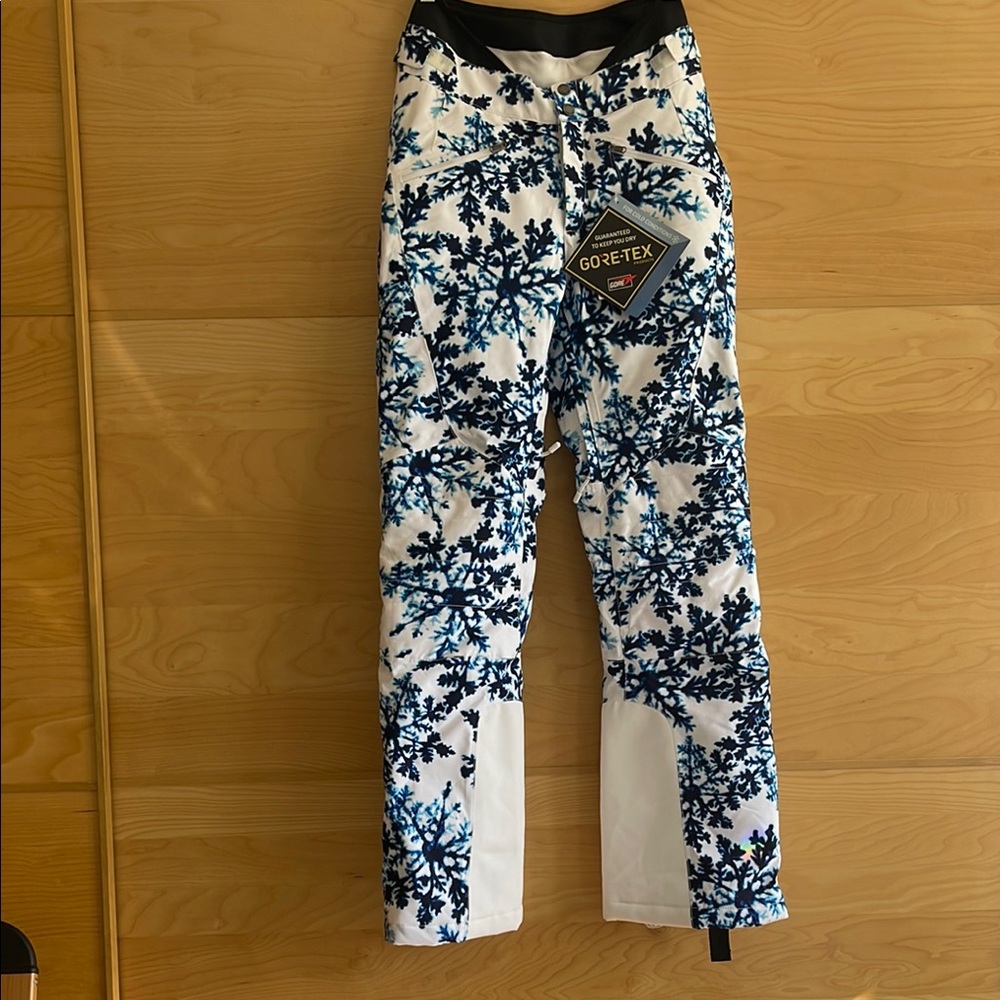 Spyder Echo GTX Blue and White Snow Pants